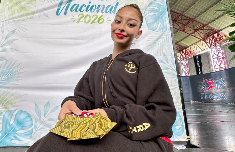 Galilea Álvarez conquista cinco oros y se corona campeona nacional de gimnasia rítmica