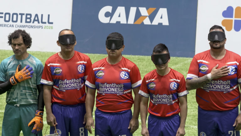 Costa Rica vence por primera vez a México en Copa América de fútbol para ciegos