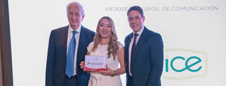 Grupo ICE destaca como uno de los 10 equipos de comunicación con mejor reputación de Costa Rica   
