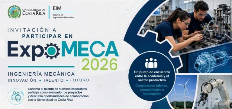 Expo Meca UCR reunirá a estudiantes y 10 empresas e instituciones del sector ingeniería