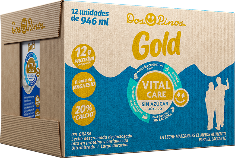Imagen principal del artículo: Dos Pinos lanza Gold: una leche con más proteína, calcio y magnesio para acompañar una vida activa