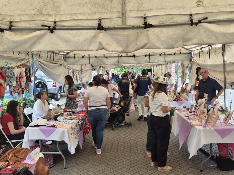 Mercadito Dorado reunió a 40 personas adultas mayores emprendedoras en Santa Ana