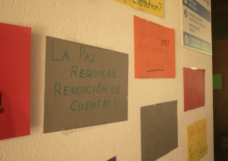 Estudiantes de la Universidad para la Paz tendrán reunión con rector tras protesta de la semana anterior