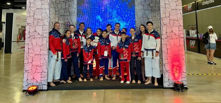 Costa Rica conquista 15 medallas en Mundial de Karate Shotokan en México