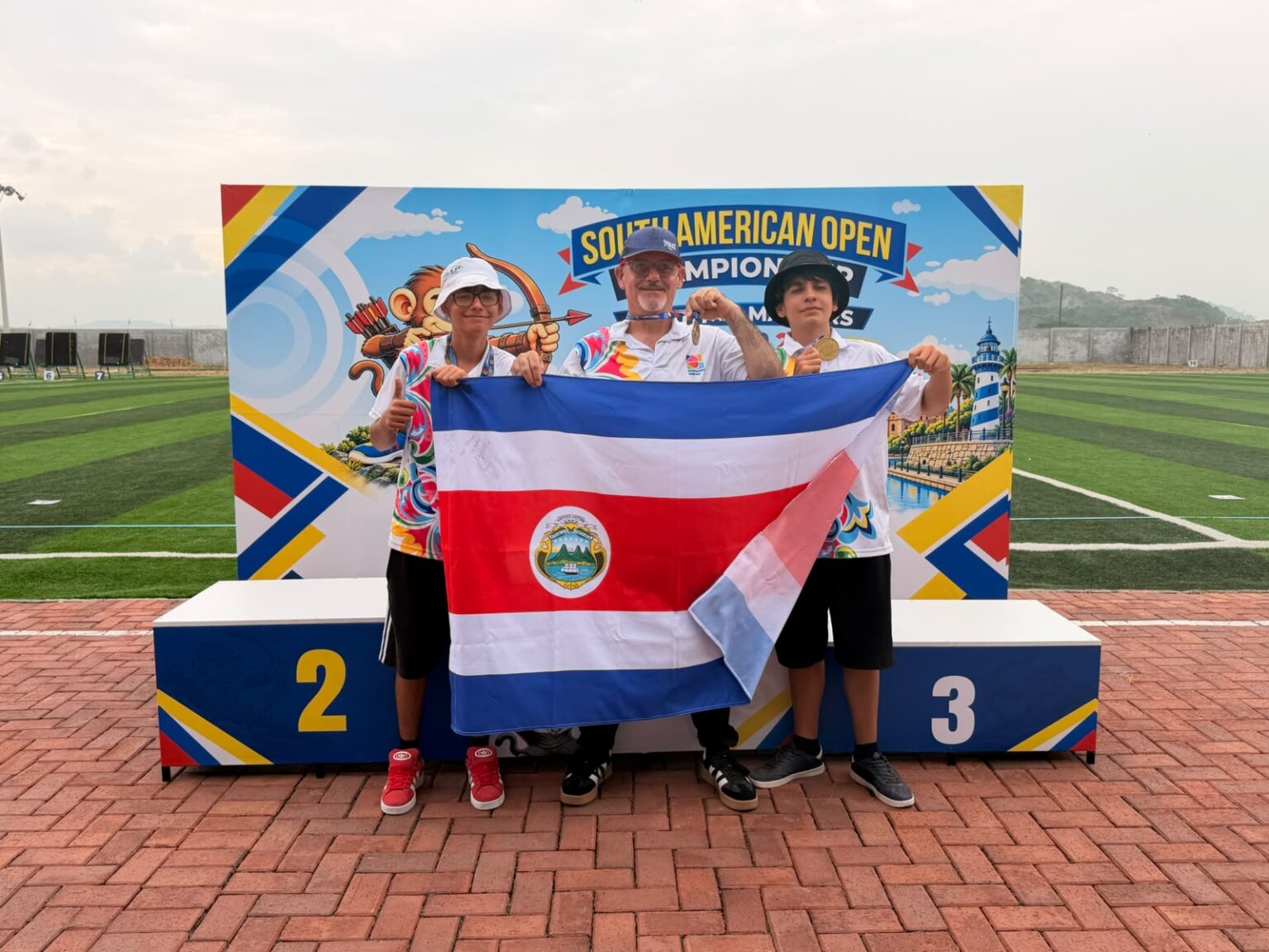 Imagen principal del artículo: Costa Rica conquista dos oros y una plata en el Suramericano de Tiro con Arco 2026