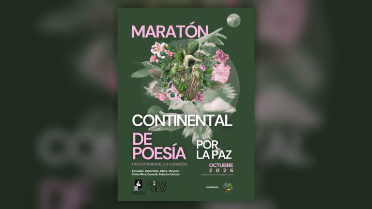 Costa Rica participará en la Maratón Continental de Poesía por la Paz