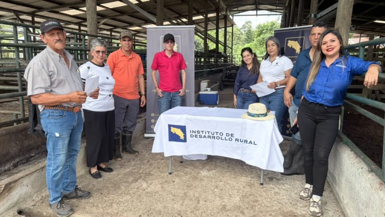 Inder destina más de ₡558 millones para fortalecer la producción agropecuaria en la región Huetar Caribe