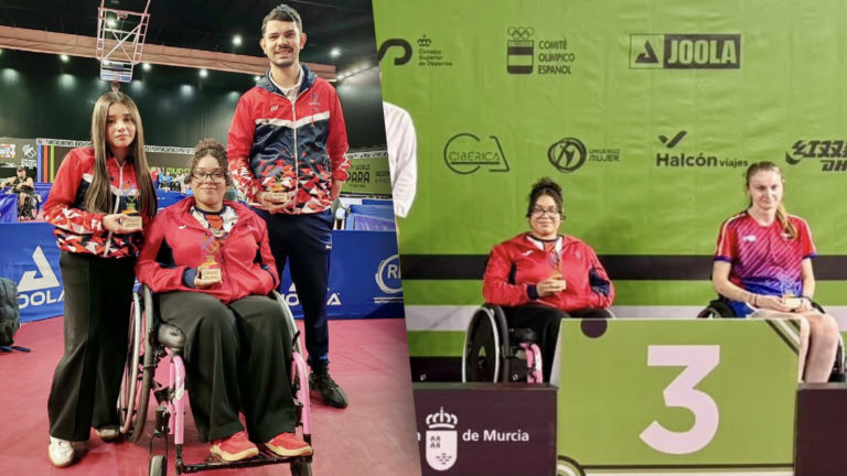 Costa Rica gana tres bronces en torneo internacional de para tenis de mesa en España