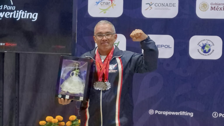 Roger Valverde gana cuatro medallas de plata en Parapanamericano de Powerlifting