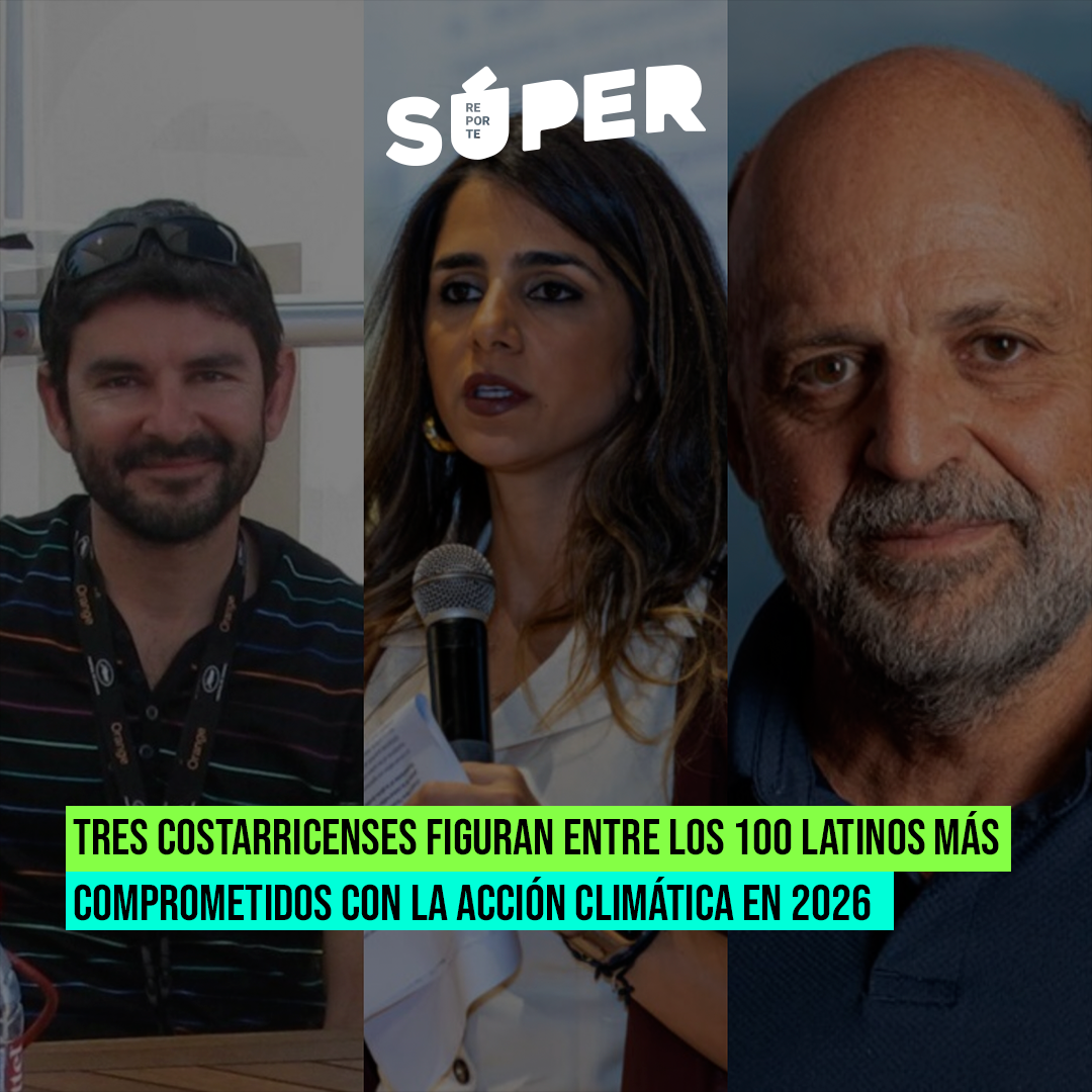 Tres costarricenses incluidos entre los 100 latinos más comprometidos con la acción climática 2026